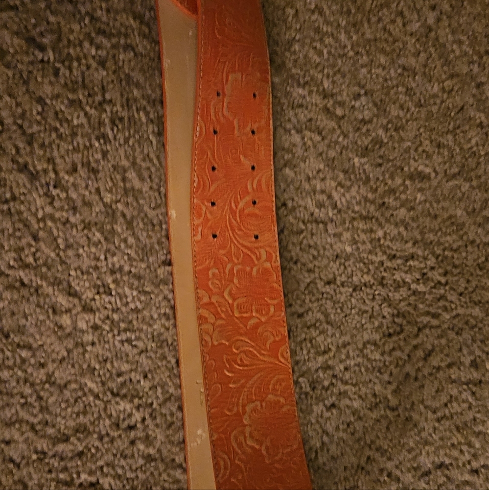 Elite Accessories Orange w/designs size M belt